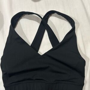 Lululemon Women's Black Cross-Back Bra